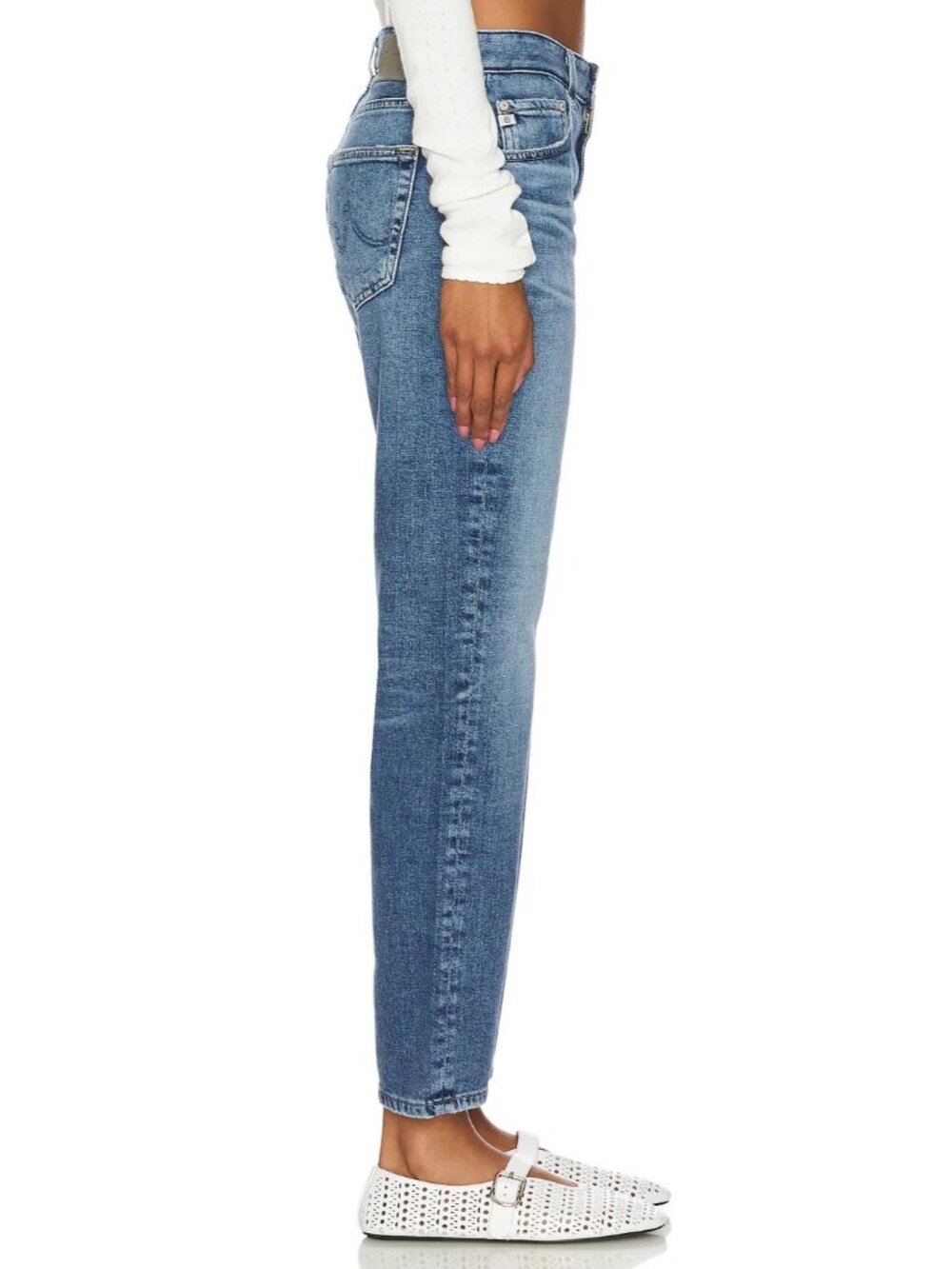 NWT Adriano Goldschmied AG Ex-Boyfriend Slim in 16 Years Hudson Slouchy Jeans 28 - Picture 3 of 11
